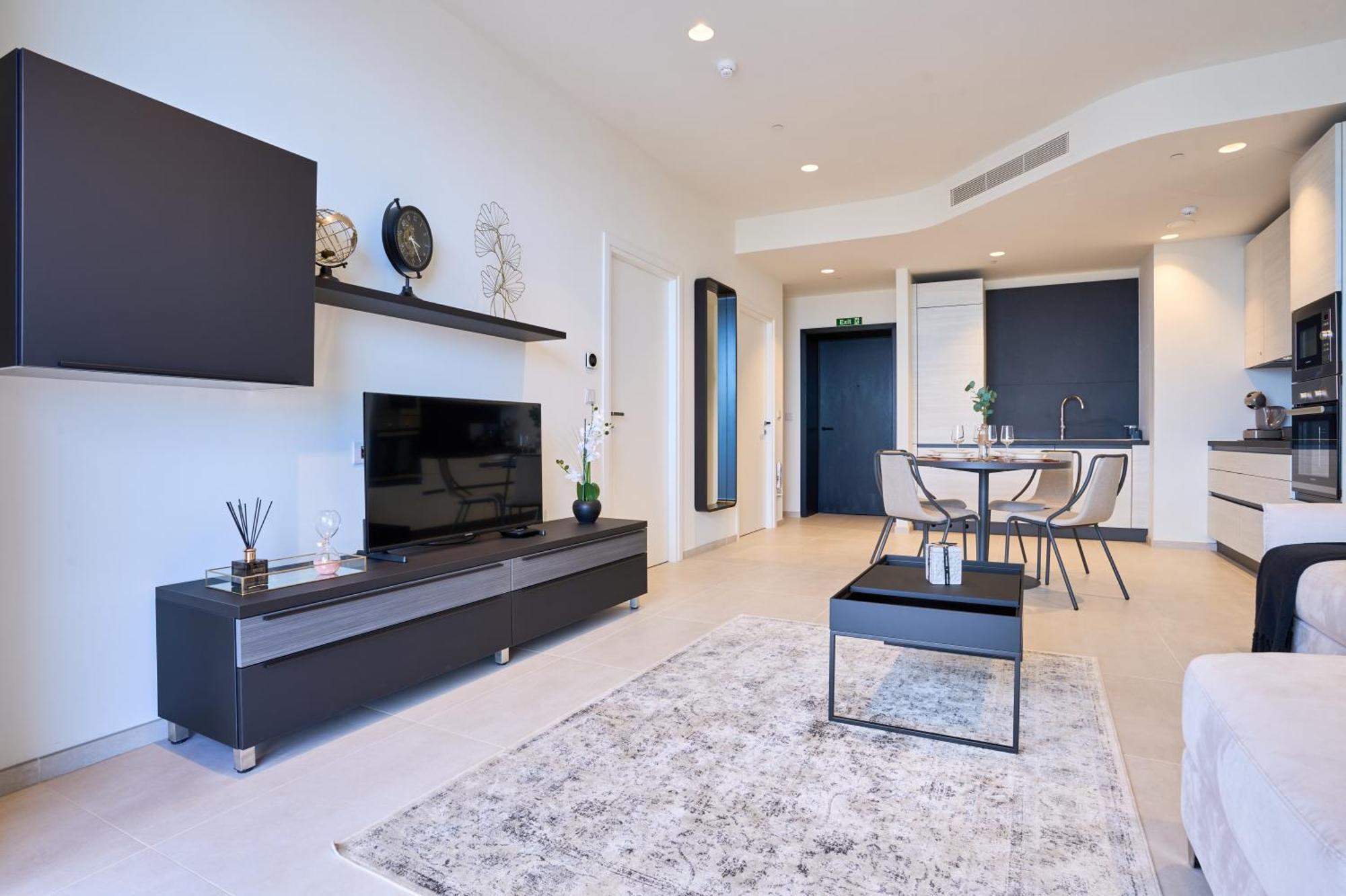 Appartement Skyline Seaview One-bedroom Haven San Ġiljan
